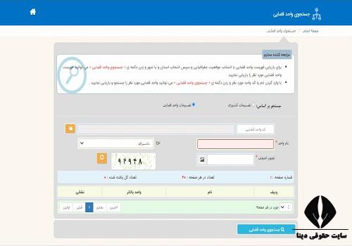 کد واحد قضایی چیست